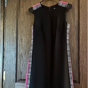 DKNY black dress.